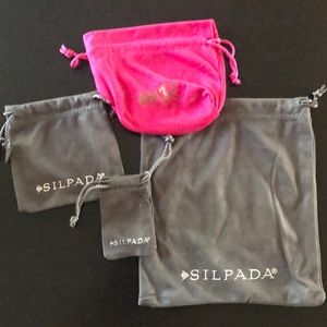 **SOLD********Silpada jewelry pouches